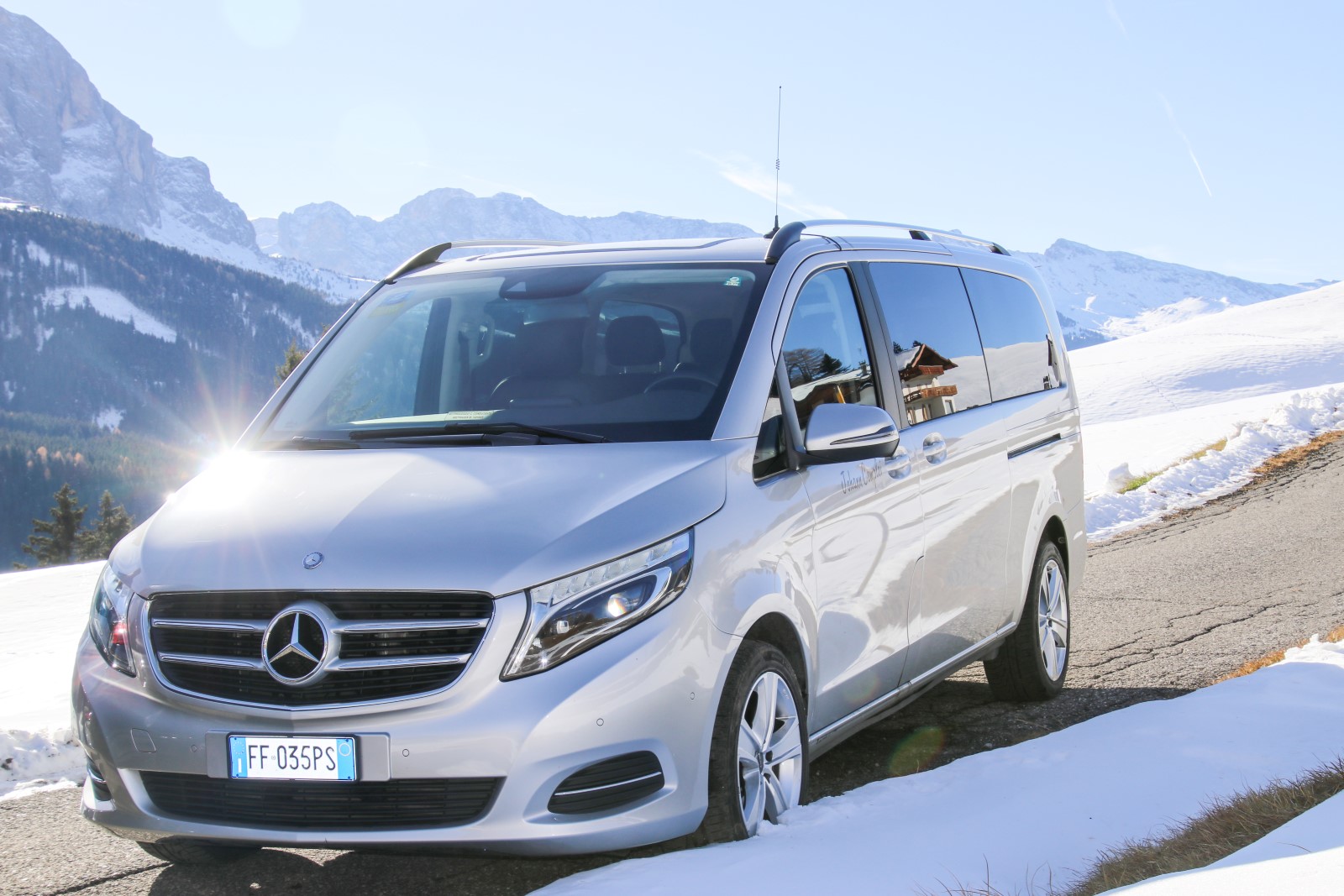 Bormio transfer Mercedes V (up to 7 pax)